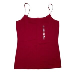 Ann Taylor burgundy tank sz M